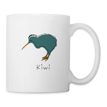 Kiwi 1 - Mug blanc - blanc - Droite