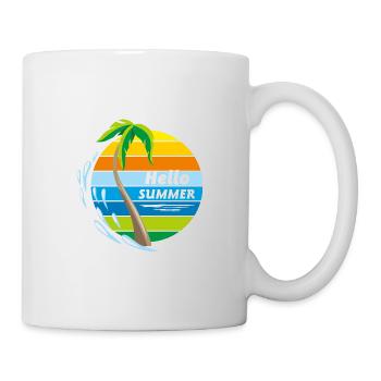 Hello Summer - Mug - white - Right