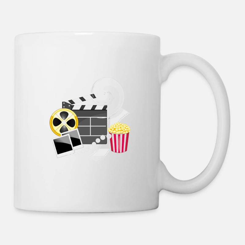 Retro-Filmindustrie - Tasse - Weiß