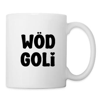 Wöd Goli beste Goli Patentante Österreich - Tasse - Weiß - Rechts