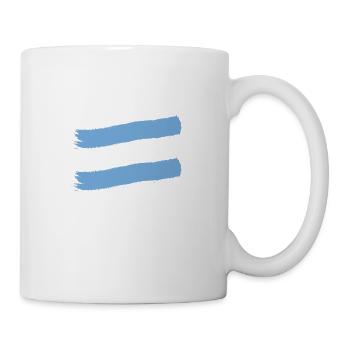 Drapeau de l’Argentine Amérique du Sud Drapeau argentin - Mug blanc - blanc - Droite