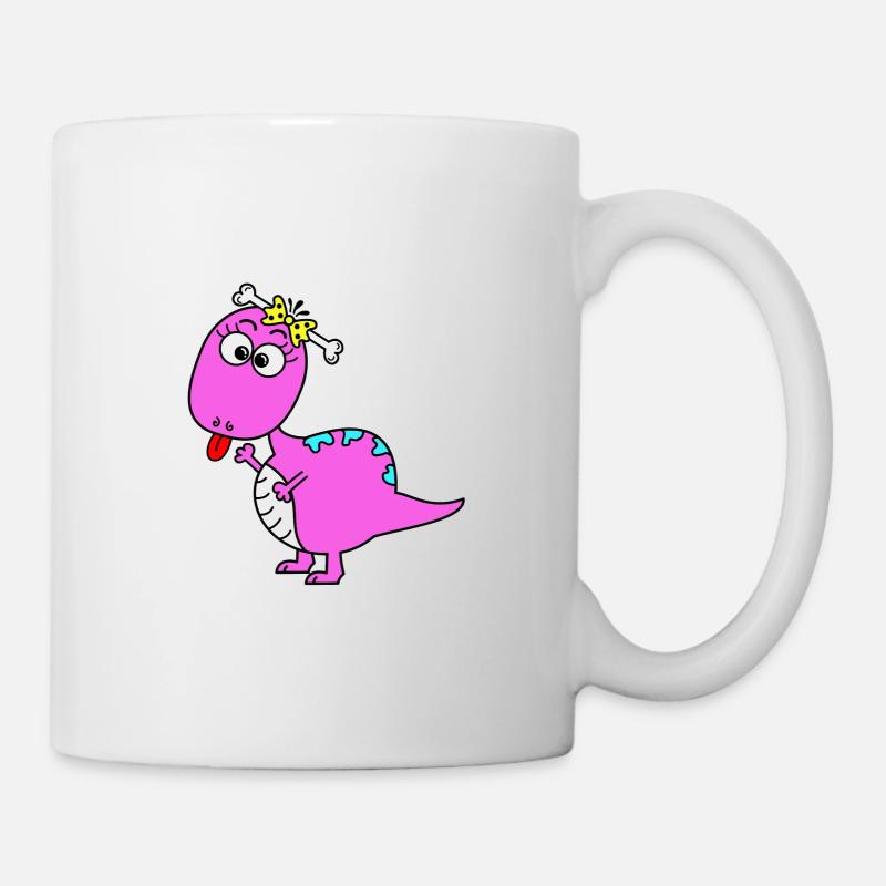Dino Girls - Mug - white