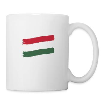 Hungary Flag Hungarian flag Balaton Hungary - Mug - white - Right