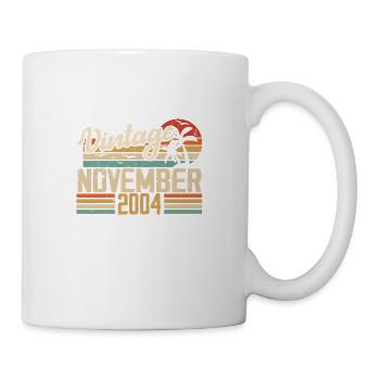 Légendaire depuis novembre 2004 - Vintage 2004 - Mug blanc - blanc - Droite