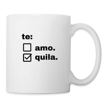 tequila - Mug blanc - blanc - Droite