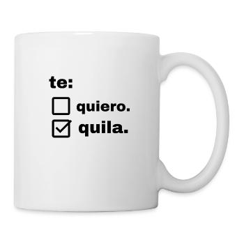 tequila - Mug blanc - blanc - Droite