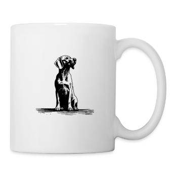 Treuer Freund - Tasse - Weiß - Rechts
