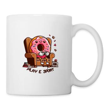 Play Donut - Tasse - Weiß - Rechts