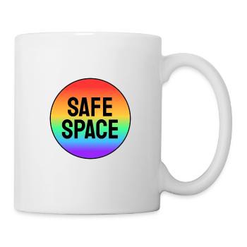 LGBT-sicherer Raum - Tasse - Weiß - Rechts