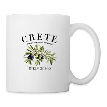 Crete Kreta Griechenland - Tasse - Weiß - Rechts