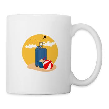 Reisen - Tasse - Weiß - Rechts