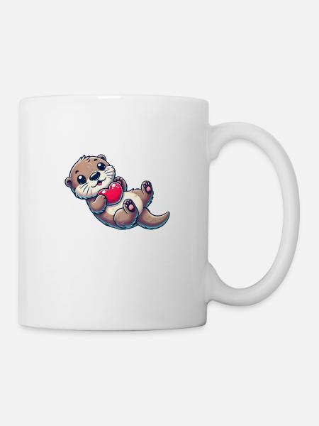 Kleines Herzstück - Liebe - Tasse - Weiß