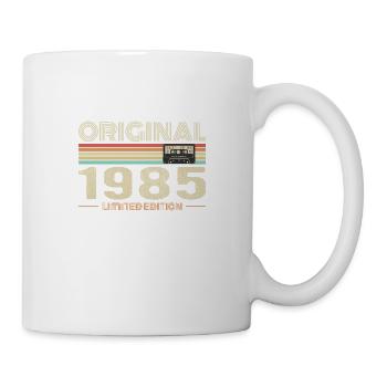 Original 1985 Jahrgang 1985 Retro Jubiläum 1985 - Tasse - Weiß - Rechts