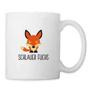 Ich bin ein schlauer Fuchs - Tasse - Weiß - Rechts