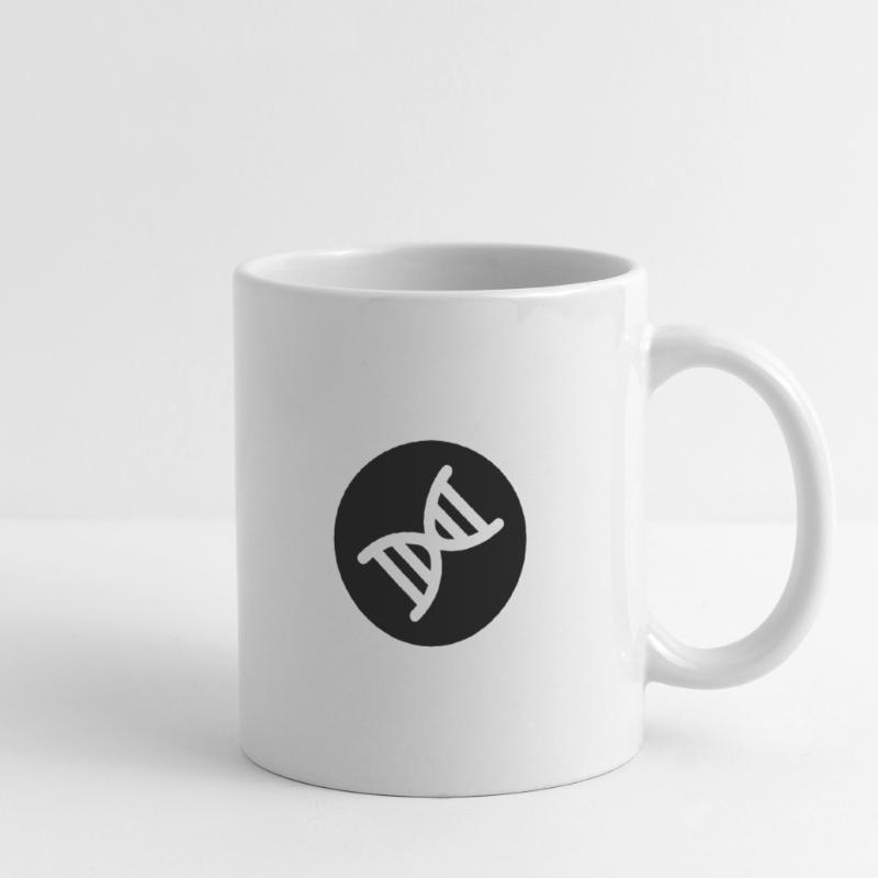 Double hélice de l ADN Mug blanc