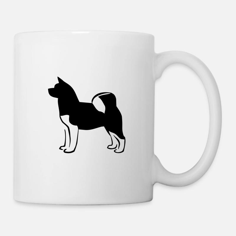 Akita américain - Mug blanc - blanc