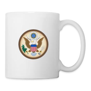 National emblem of the United States - Mug - white - Right