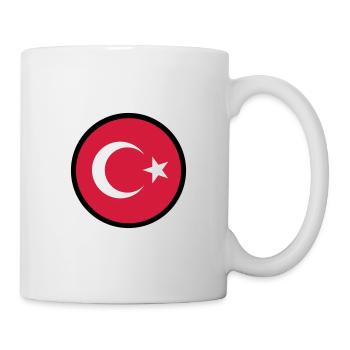 Im Zeichen der Türkei - Tasse - Weiß - Rechts