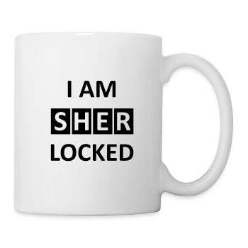 JE SUIS Sherlocked - Mug blanc - blanc - Droite