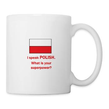 I speak polish - Mug - white - Right