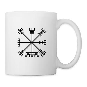 vegvisir - Tasse - Weiß - Rechts