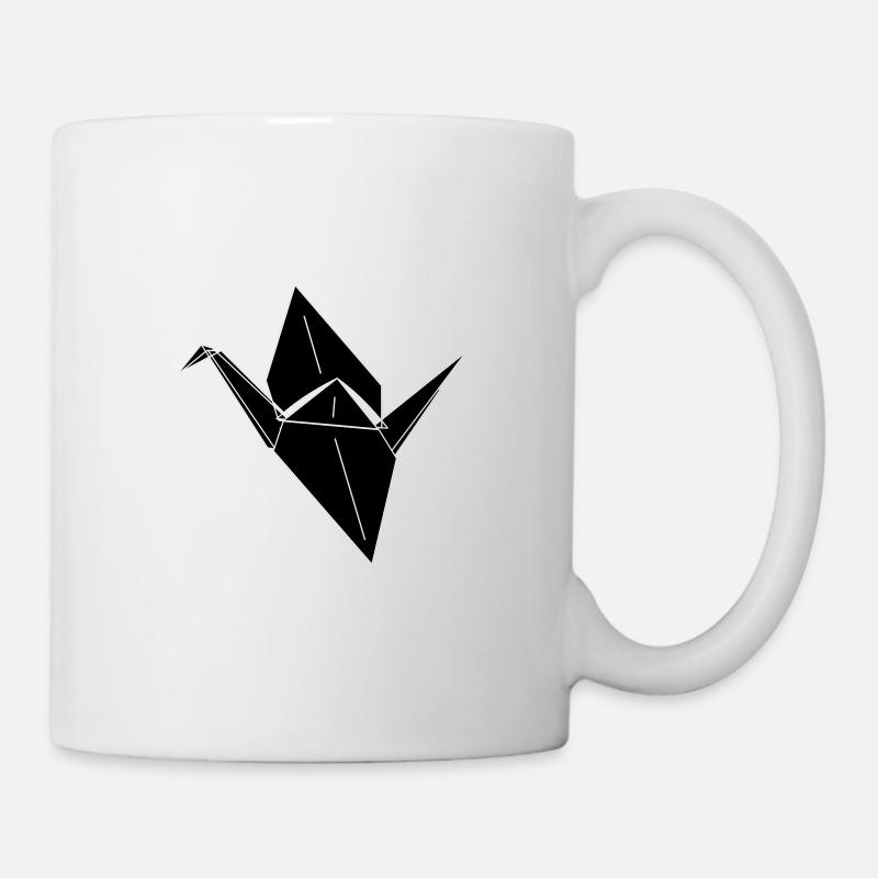Origami crane - Mug - white
