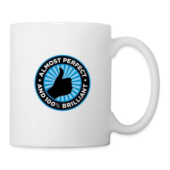 Presque parfait et impressionnant - Mug blanc - blanc - Droite