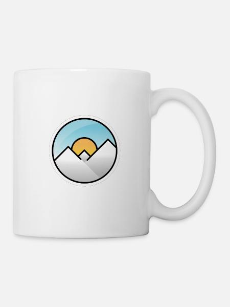 Mountain Sunrise - Mug - white