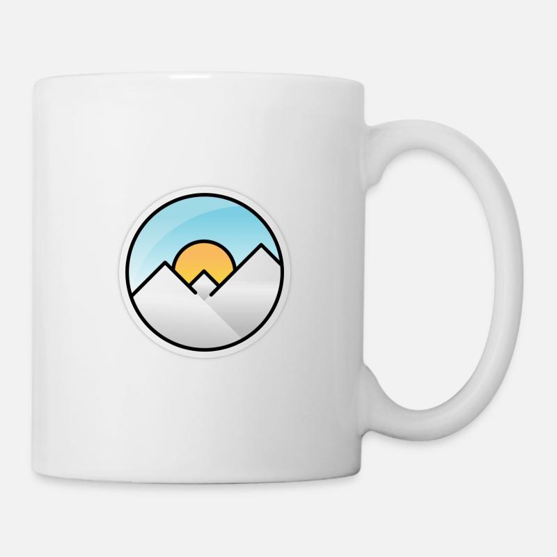 Mountain Sunrise - Mug - white