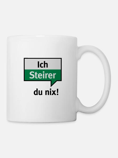 Je Styrie - vous nix - Mug blanc - blanc