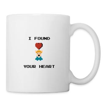 Ich habe dein Herz gefunden - Tasse - Weiß - Rechts