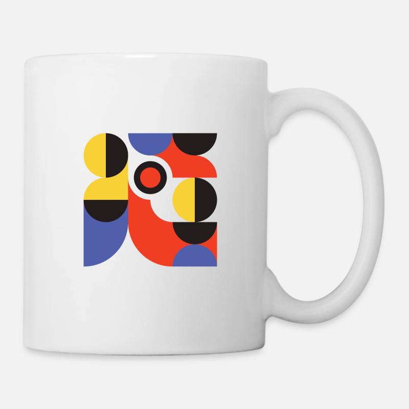 Bauhaus nach 1 - Tasse - Weiß