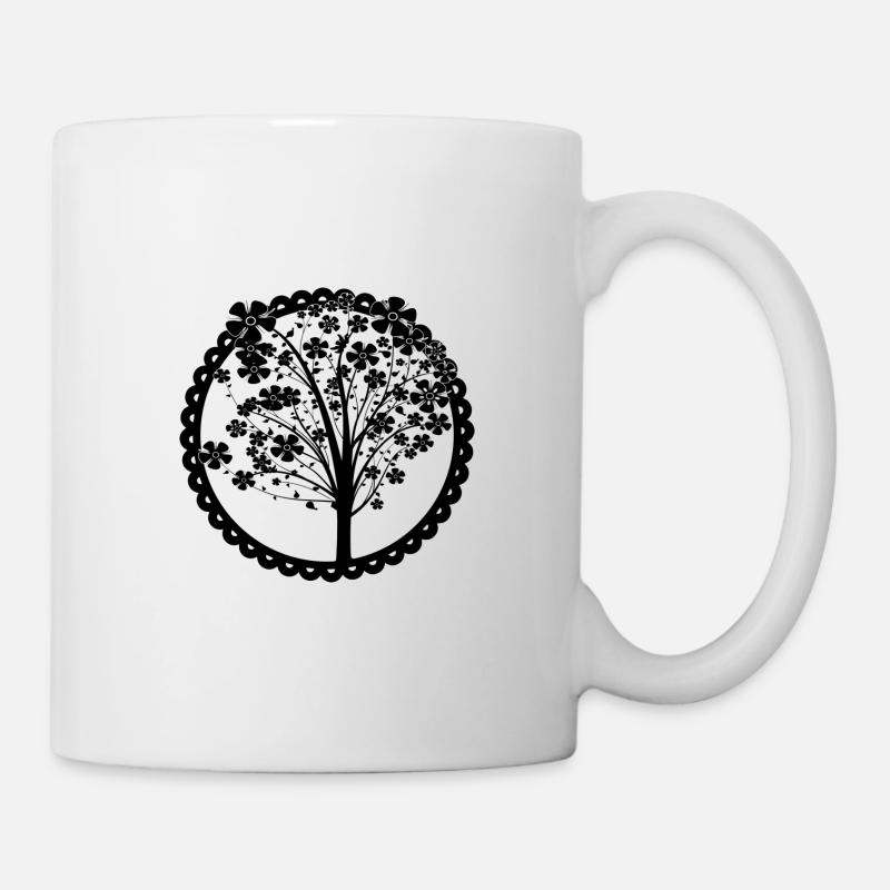 Arbre de la vie - Mug blanc - blanc