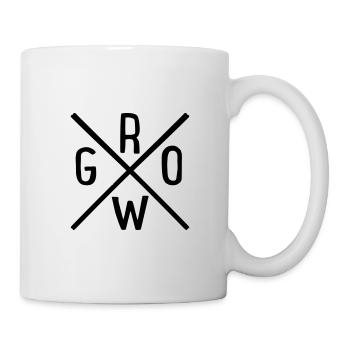 grow - Tasse - Weiß - Rechts