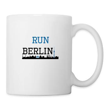 Berlin Run - Tasse - Weiß - Rechts