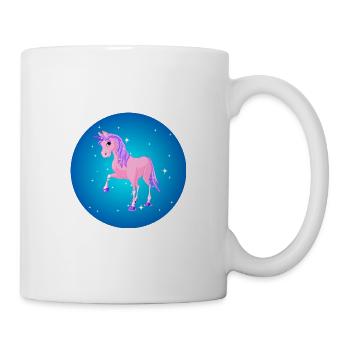 Einhorn - Tasse - Weiß - Rechts