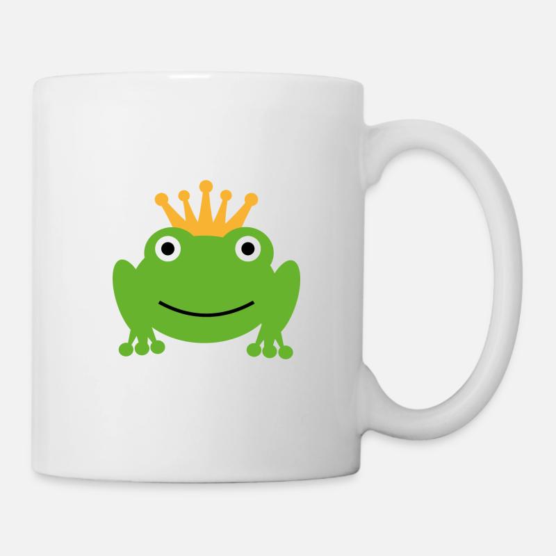 Froschkönig - Tasse - Weiß