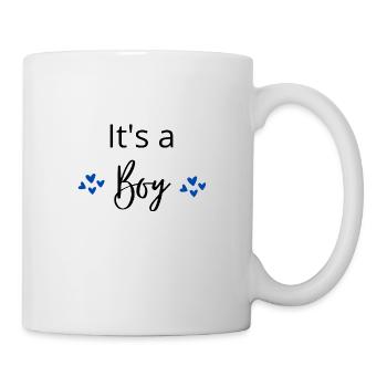 its a boy - Tasse - Weiß - Rechts