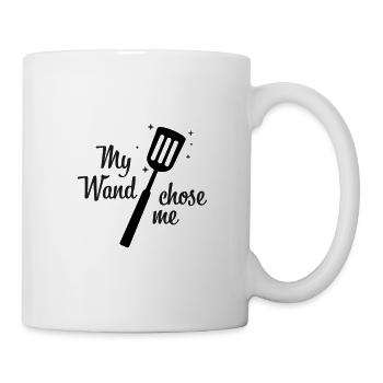 my wand chose me kochen - Tasse - Weiß - Rechts