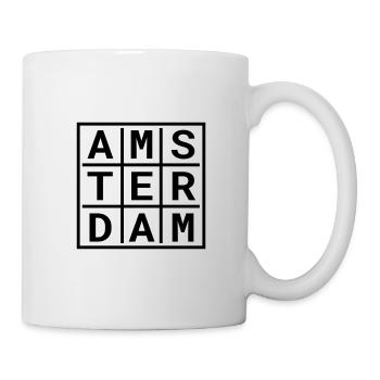 AMSTERDAM - Tasse - Weiß - Rechts