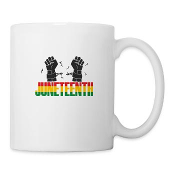 Juneteenth Day 1865, Freedom Day America African - Mug - white - Right
