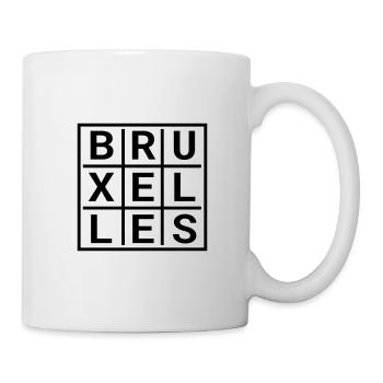 BRUXELLES. BRÜSSEL. BRÜSSEL. - Tasse - Weiß - Rechts