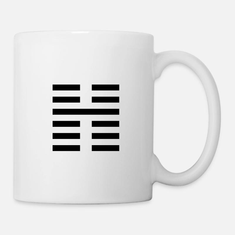 16 Yü - The Enthusiasm (Hexagram) - Mug - white