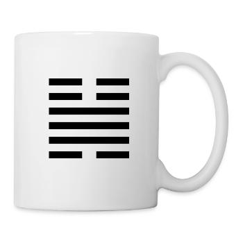 32 Hong - Die Dauer (Hexagramm) - Tasse - Weiß - Rechts