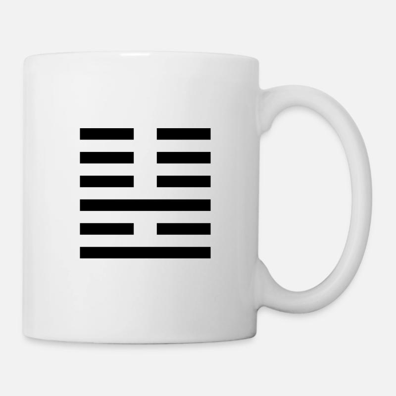 36 Ming I - The Eclipse of Light (Hex.) - Mug - white