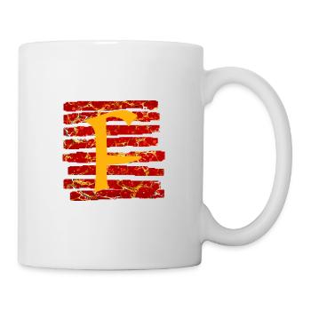 Bande E 232 F - Mug blanc - blanc - Droite