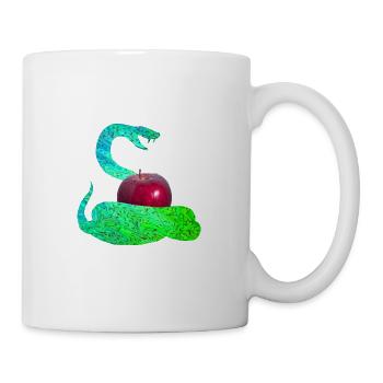 schlange e 5 - Tasse - Weiß - Rechts