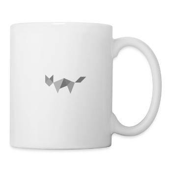 Chat - Tangram - Mug blanc - blanc - Droite