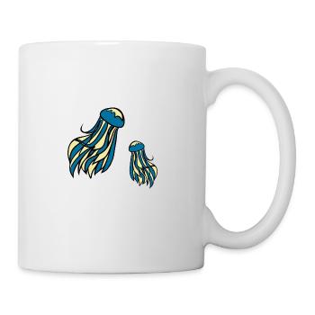 Méduse - Mug blanc - blanc - Droite