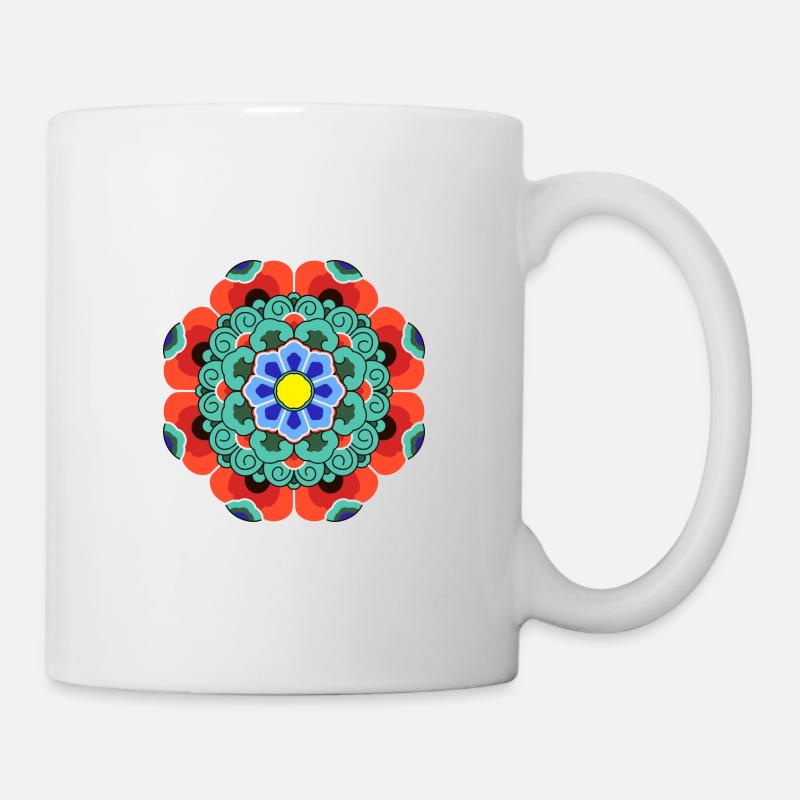 Dancheong 단청 - single - Mug blanc - blanc